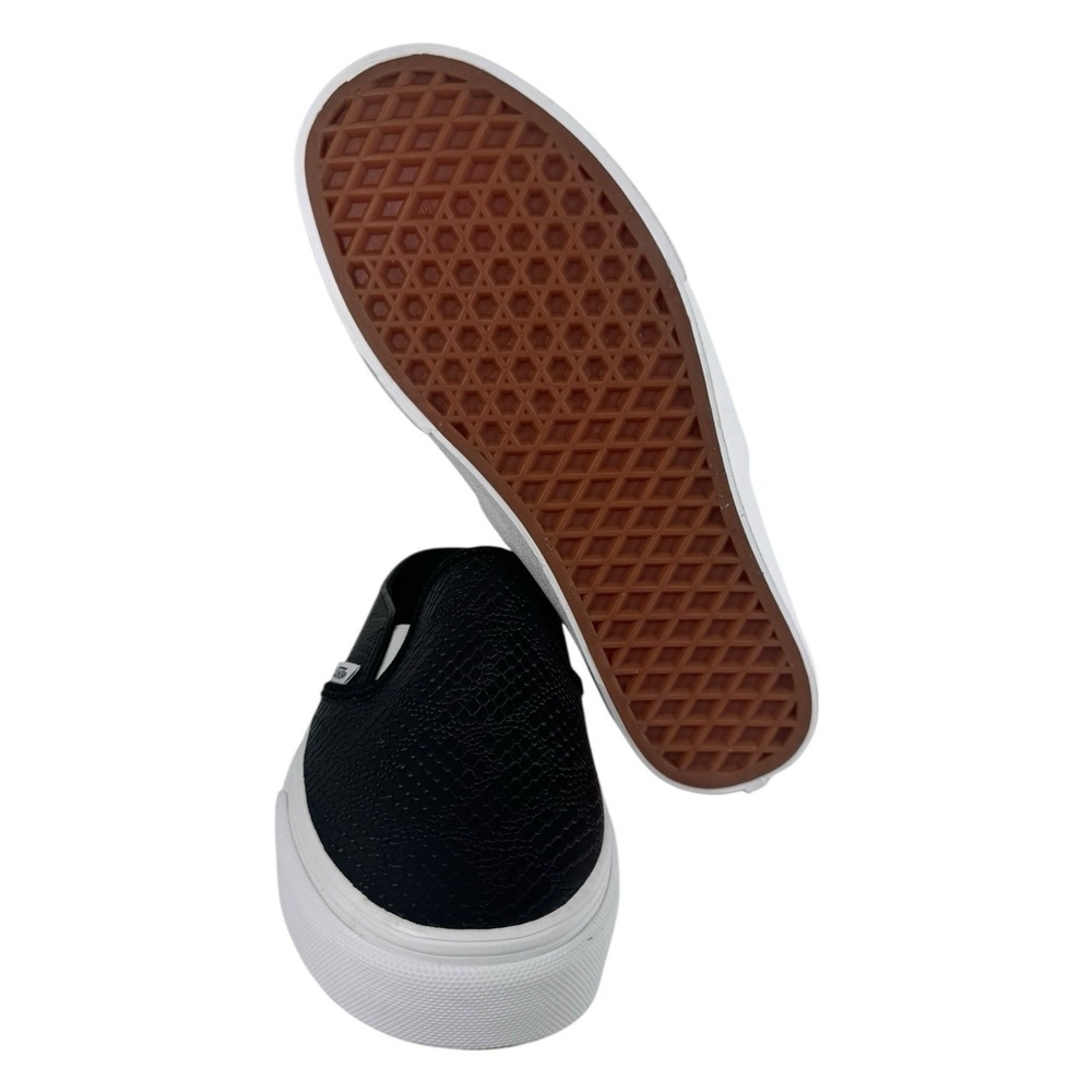 Vans Authentic Mule Leather Python Women Size 5 No Box - Picture 4 of 5
